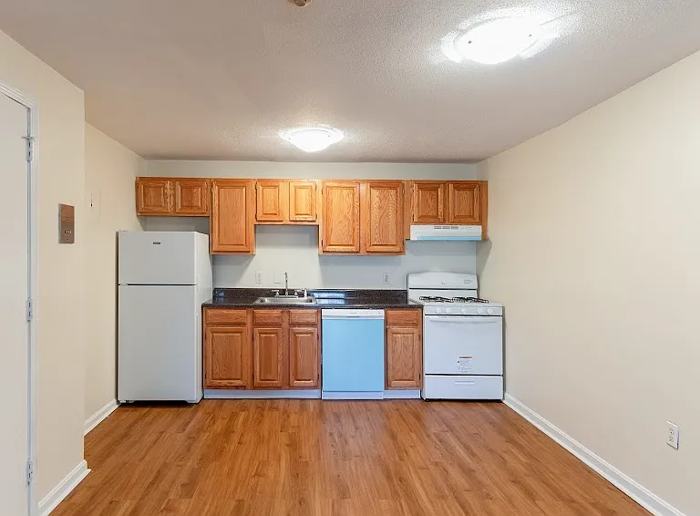 Kitchen With Wooden Features