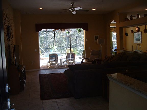 Looking thru great room