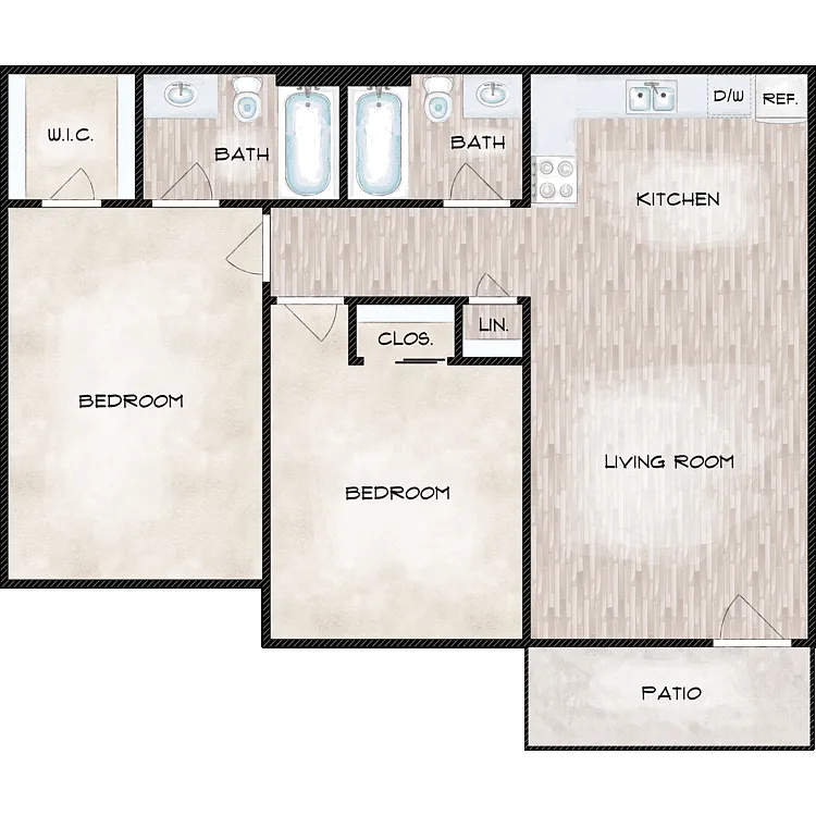 Floor plan Plan B