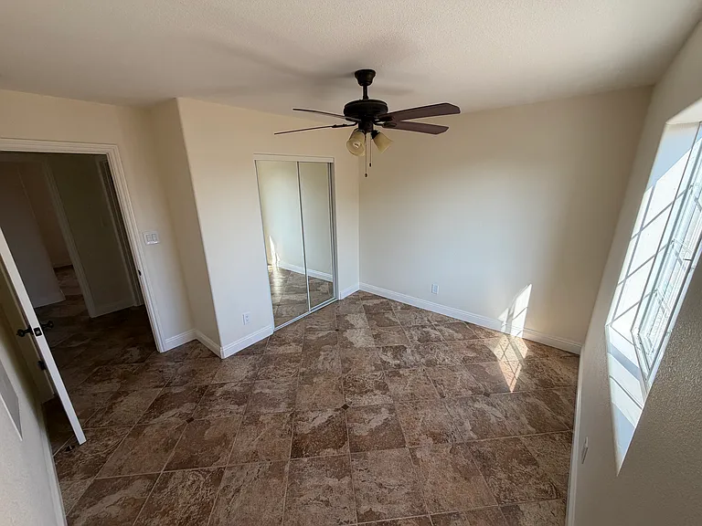 Fourth bedroom with closet space.
