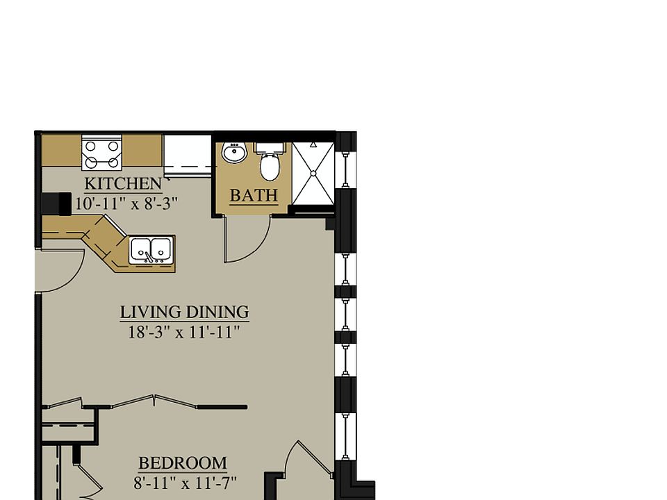 2nd image of 1001 University Ave #104