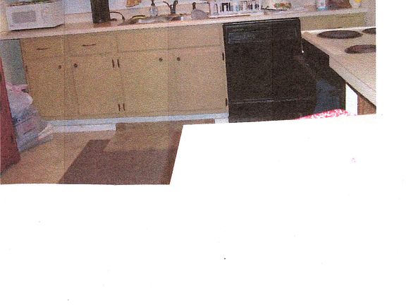kitchen used by owner