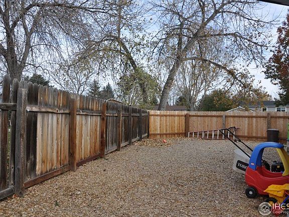 Side of backyard - bark