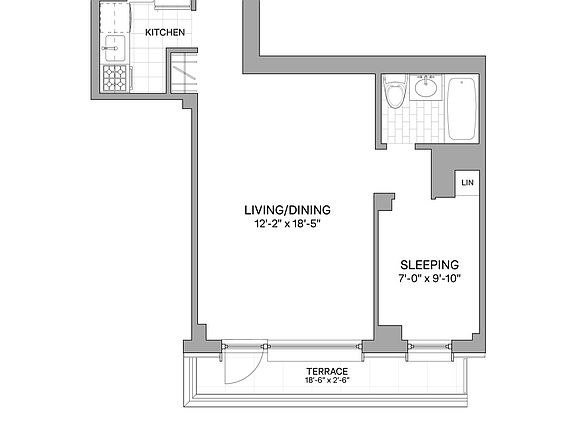 2nd image of 340 E 34th St APT 16A