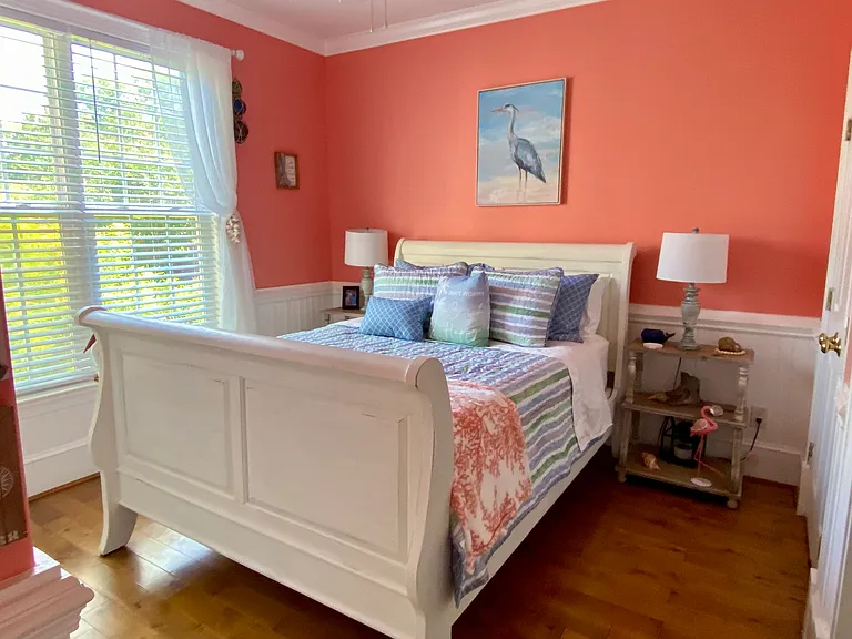 Downstairs guest room