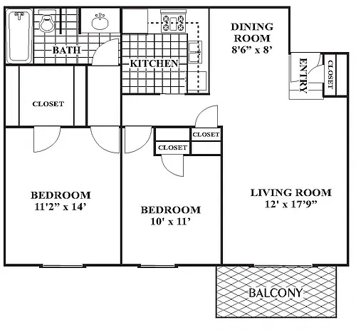 Floor plan E