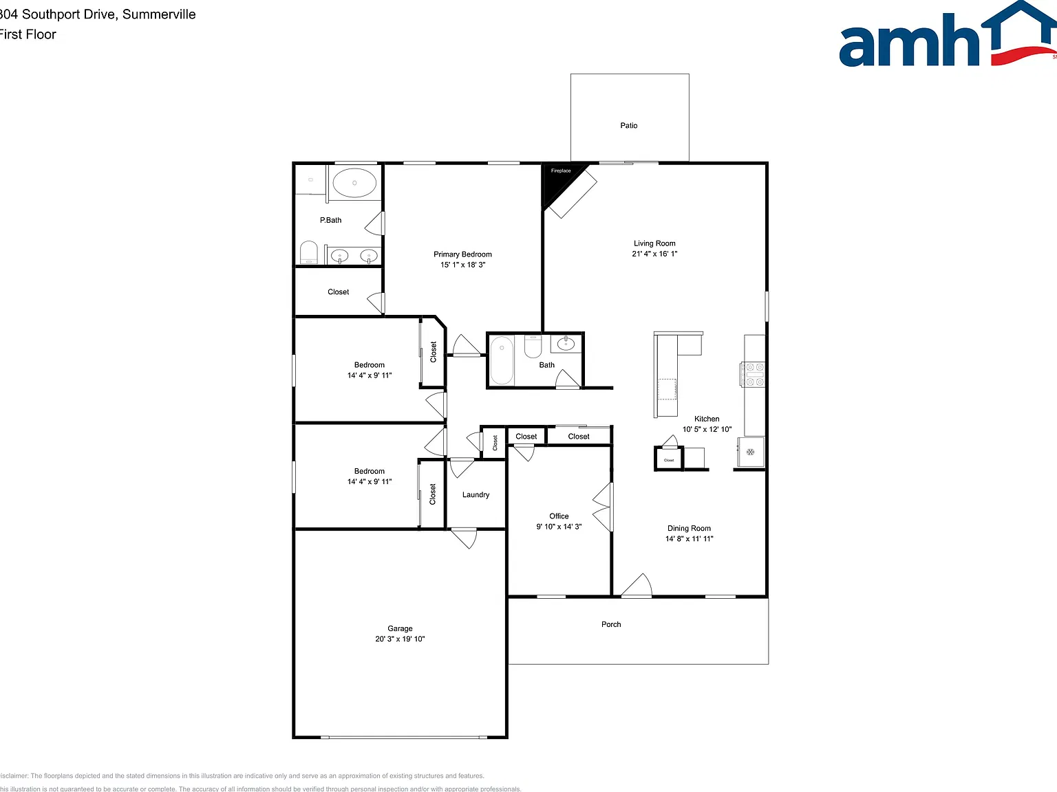 3 bed, 2.0 bath, 1838 sqft, $2,410 — Photo 3