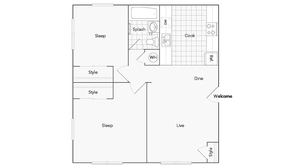 Floor plan Berkley