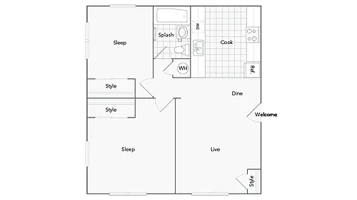 Floor plan Berkley