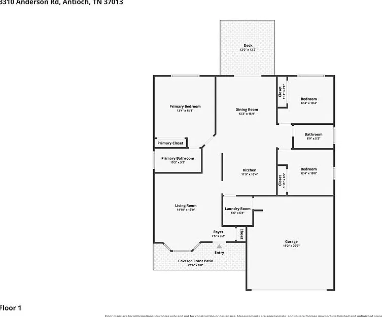 3 bed, 2.0 bath, 1348 sqft, $2,000 — Photo 2