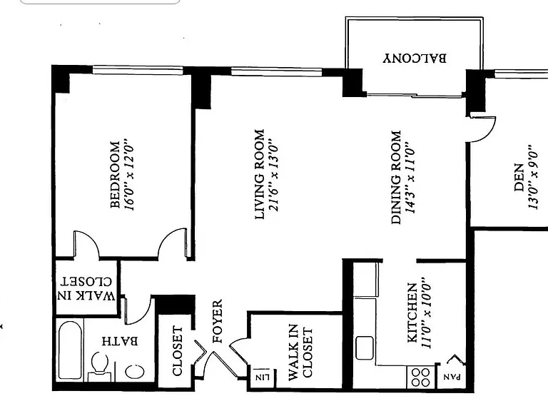 Floor plan layout of your lovely condo!