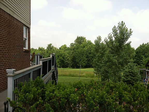 Bridge deck to backyard 