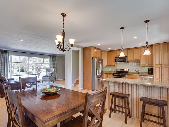 Opne-concept main level with new kitchen