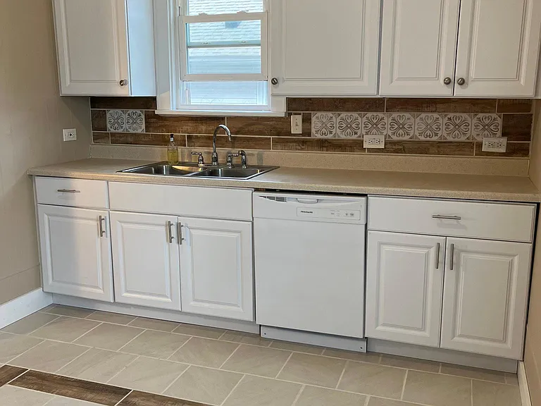 Brand new tile flooring!