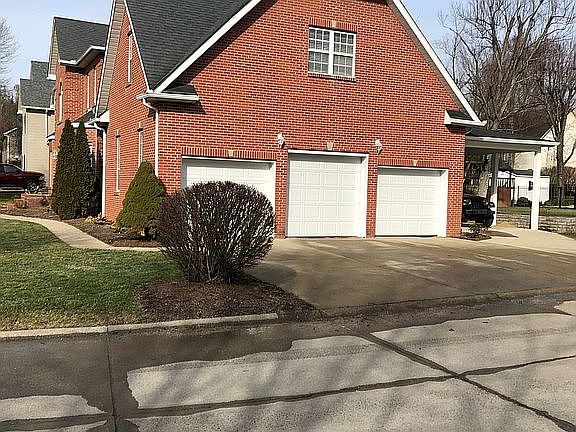 Side of house and garage
