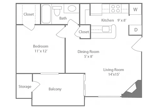 Floor plan Belmont
