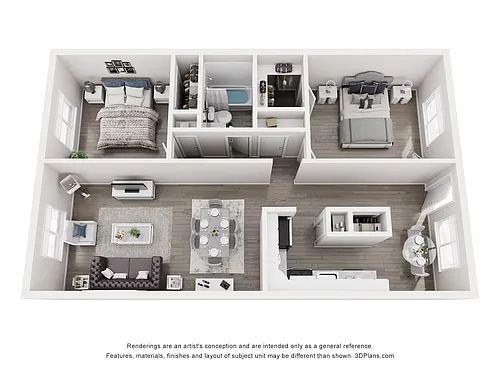 Floor plan 2X1