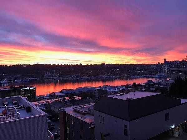 Sunrise from unit deck