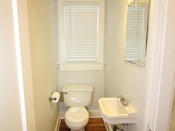 1/2 bath on main level