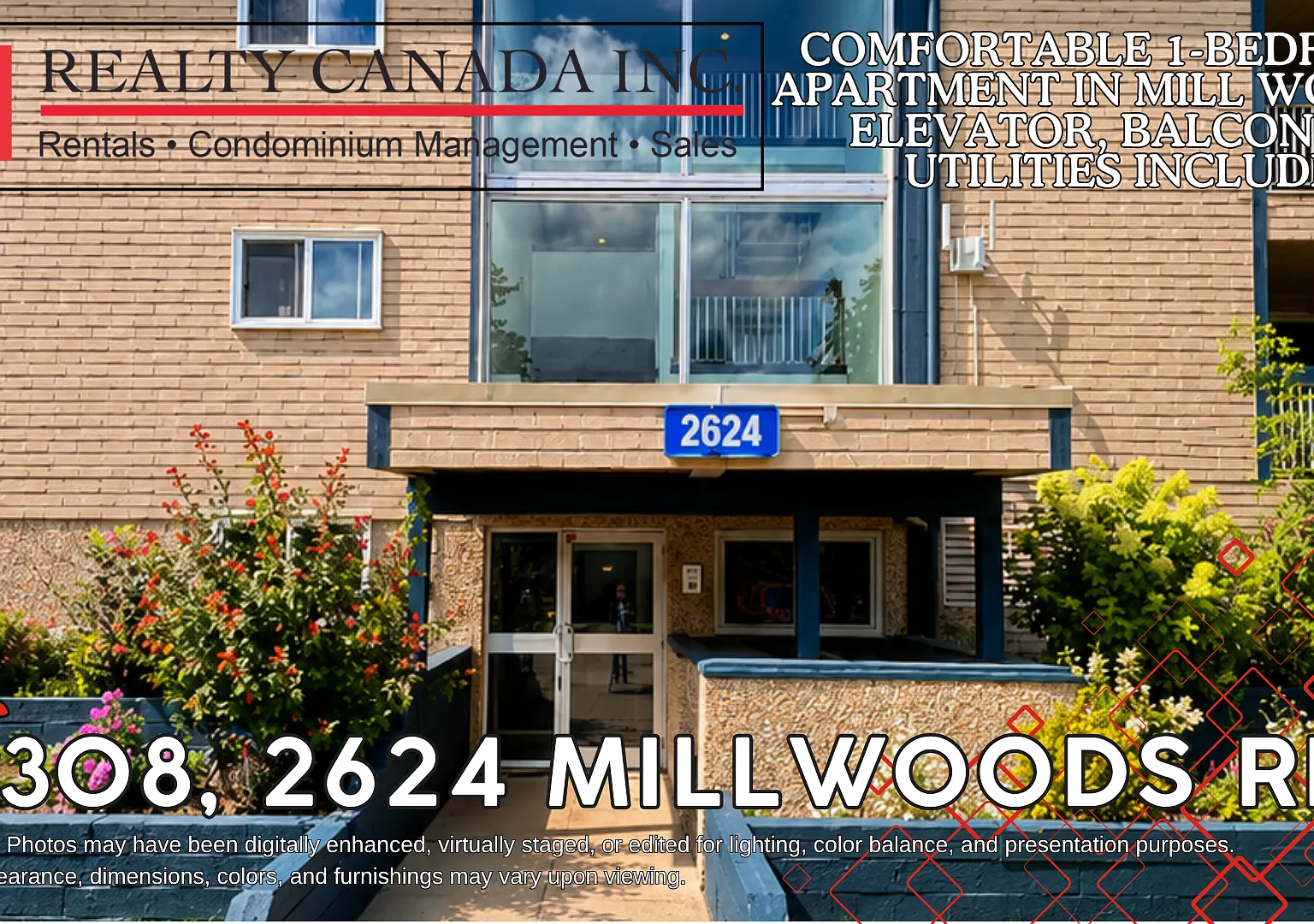 Bright and Spacious One Bedroom with Elevator Great Location! — Photo 1