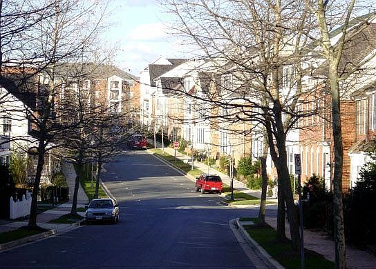 Street view looking N.down Hart Road