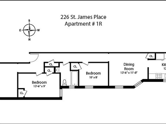 2nd image of 226 Saint James Pl APT 1R