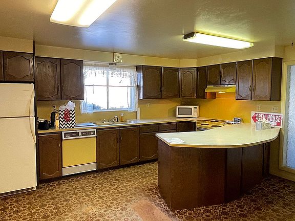 kitchen and dining