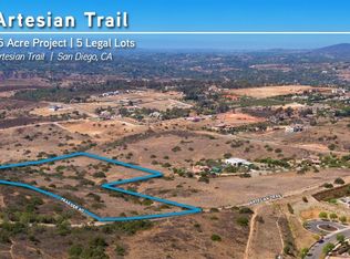 0 Artesian Trl LOT 0, San Diego, CA 92127