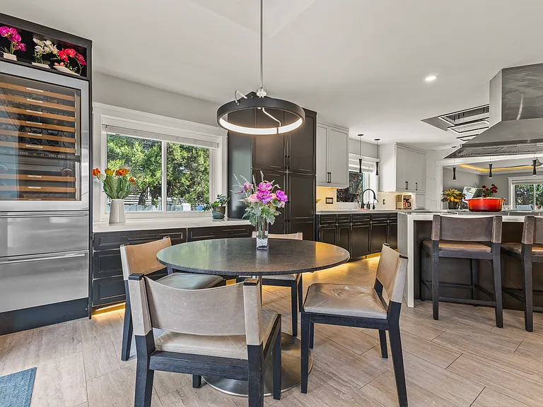 Informal Dining Area | Wine Refrigerator