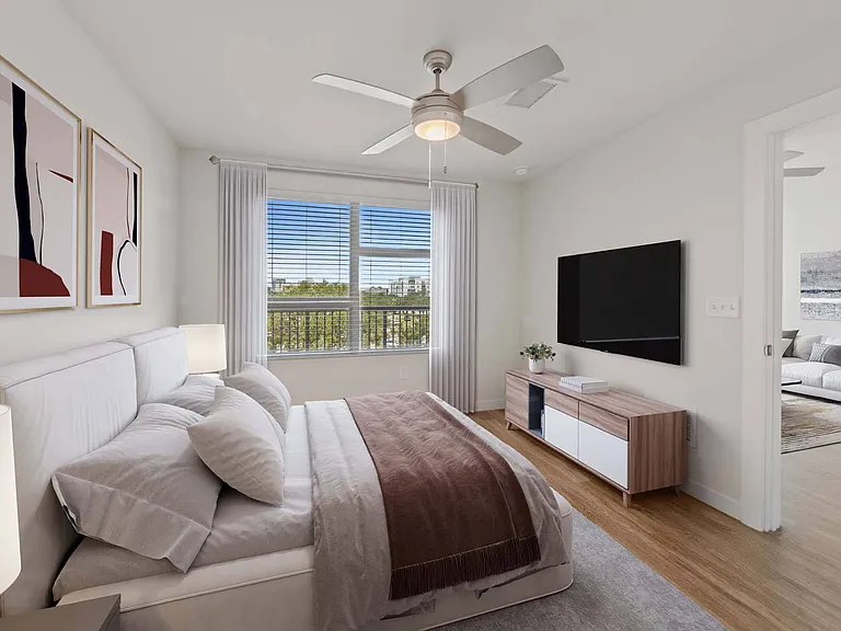 Start your mornings with a view from your bedroom window