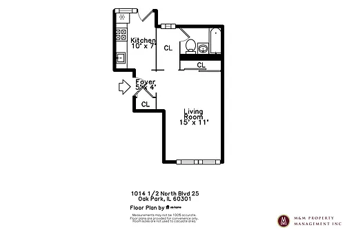 Floor plan 1014 North 23