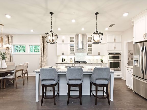 Johnson floorplan modeled at Bethany Manor in Snellville, GA.