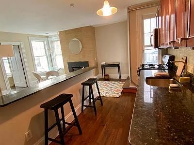 Kitchen and Living Room