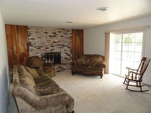 Beautiful fireplace and hearth