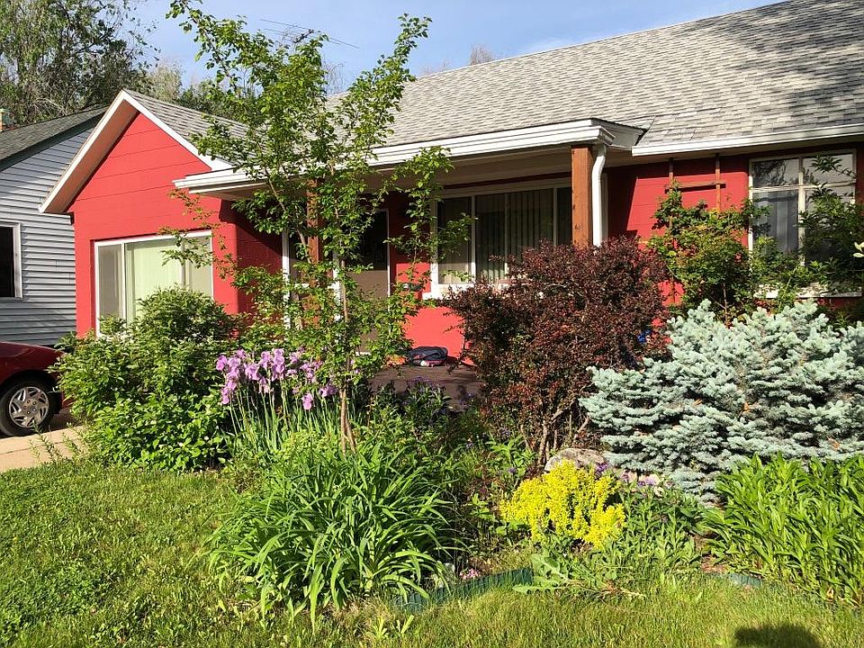 Front of the house in summer