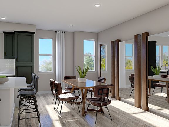 Beautiful cafe nook with plenty of sunlight