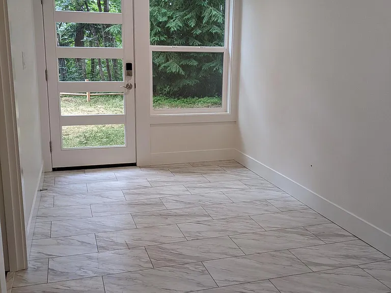 Downstairs entry