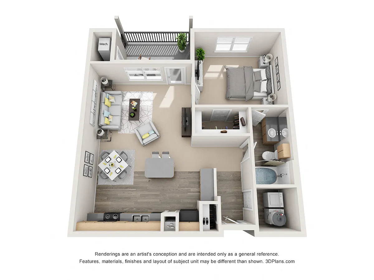 Floor plan Panache