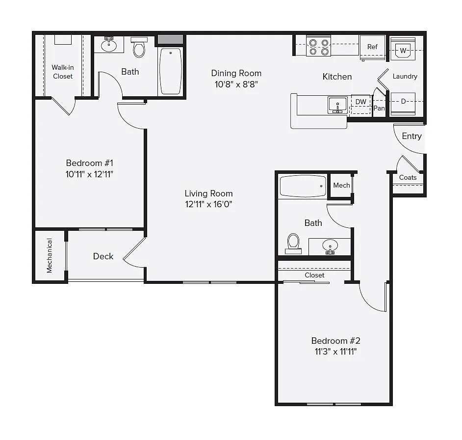 Floor plan BF3-1073