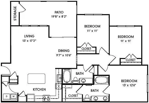 Floor plan C1