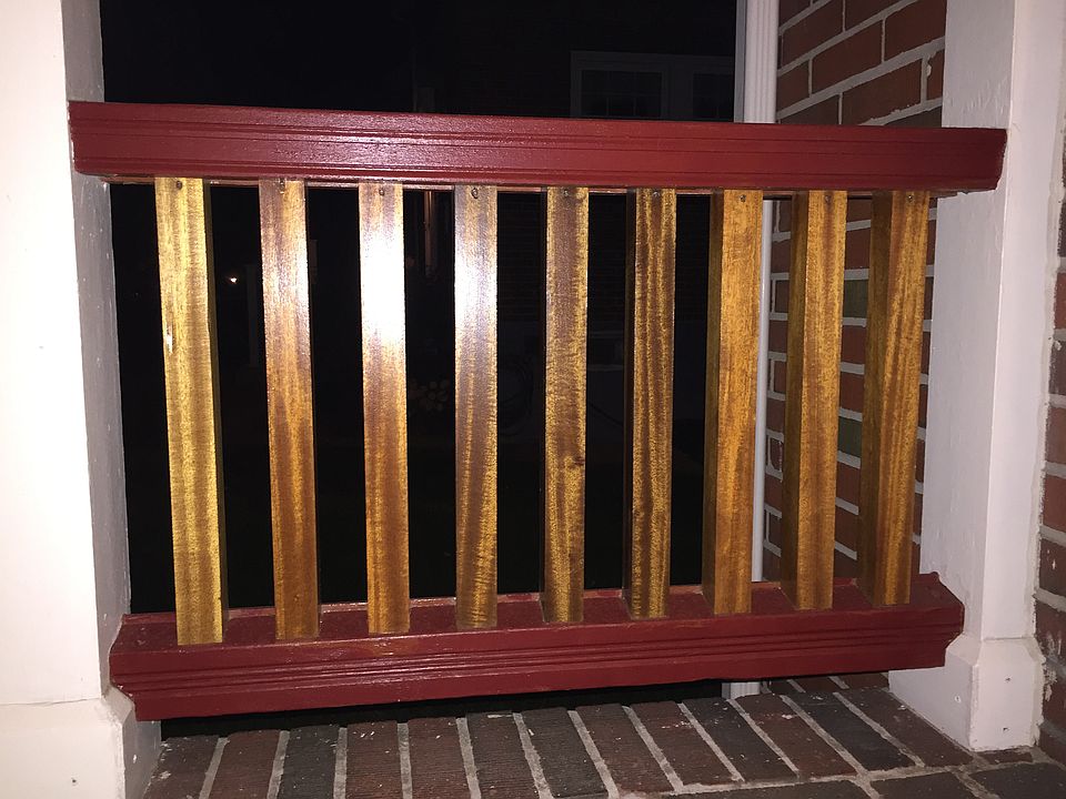 Custom Mahogany Pickets 