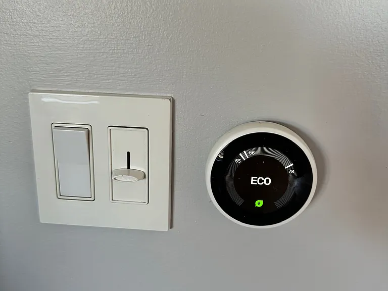 Central AC/Heating with smart thermostat