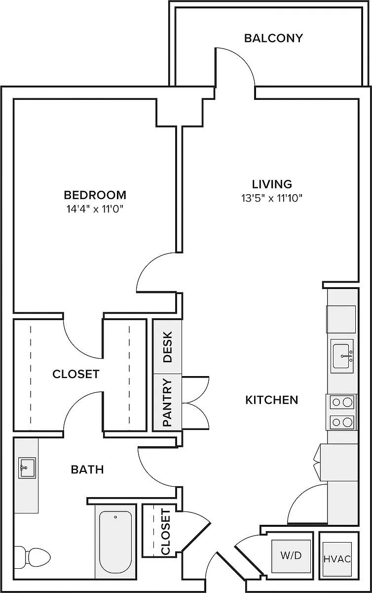 Floor plan A08