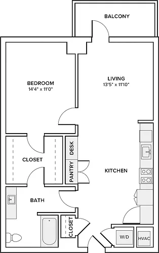 Floor plan A08