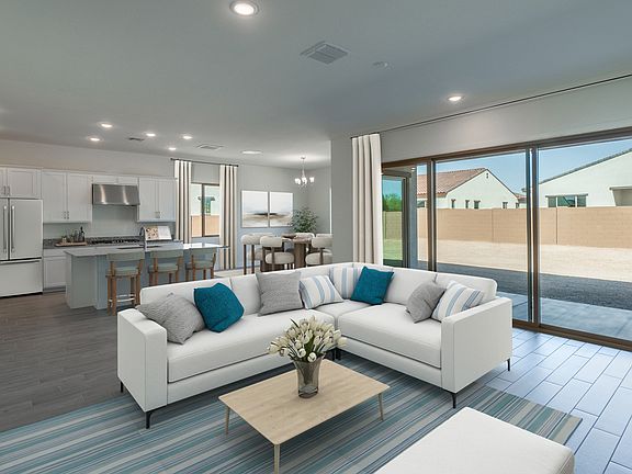 Island overlooking great room