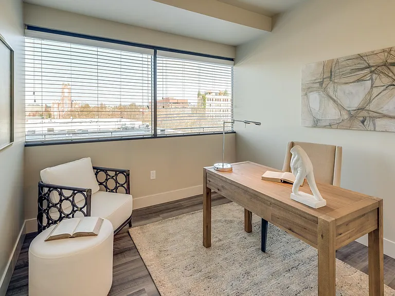 Riverview Bedroom/Office- Penthouse