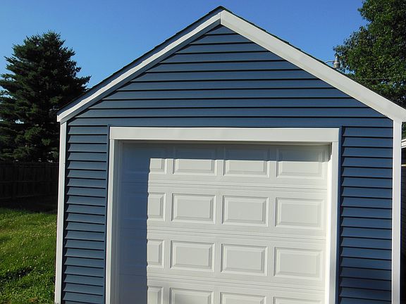 New siding and windows