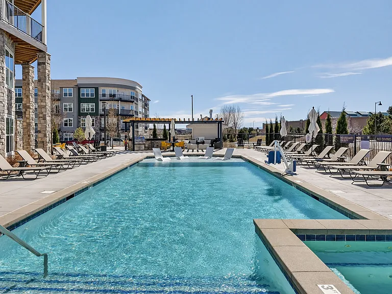 Cool off with a refreshing swim steps from home.