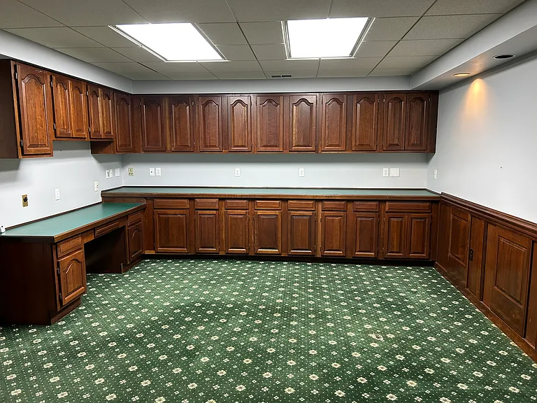 Bedroom with desk
