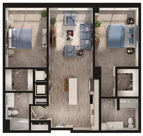 Floor plan B3